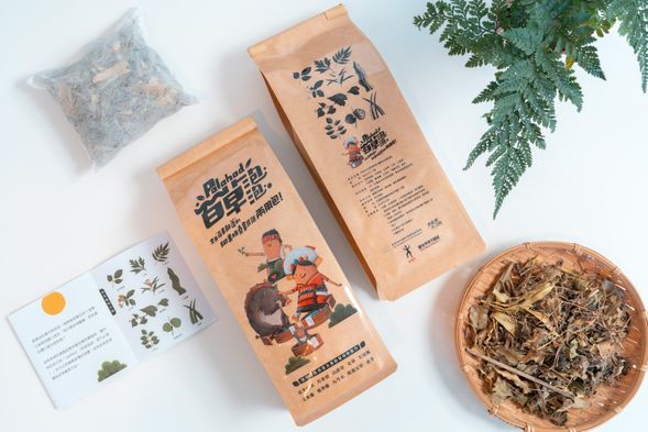 有的吃還有的拿!奇美部落出品百草泡泡,在你下次來到部落之前也能在家享受足浴!
照片來源:雅比斯國際創意策略股份有限公司