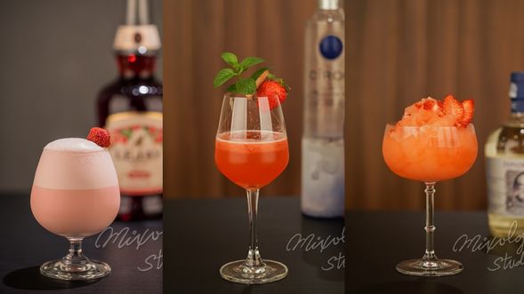 莓牛奶 苺みるく/ 紅色高跟鞋 Red High Heels / 草莓黛綺莉 Strawberry Daiquiri