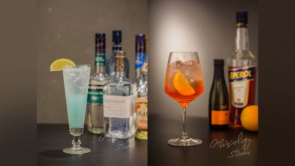 【十一月份酒單】 環遊世界(Around The World)/ 亞普羅之霧(Aperol Spritz)