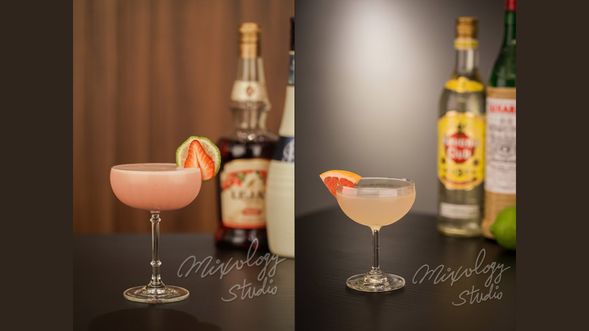 【十月份酒單】 草莓百分百(いちご100%)/ 海明威黛綺莉(Hemingway Daiquiri)