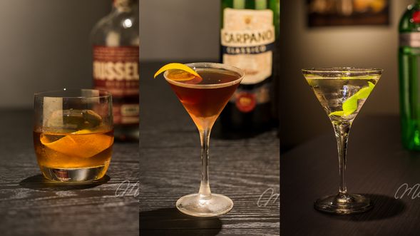古典雞尾酒 Old Fashioned / 馬丁尼茲 Martinez / 馬丁尼 Martini