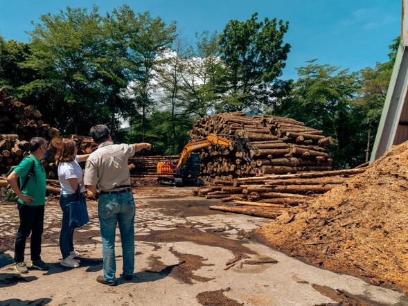 溪頭實習木工廠參訪