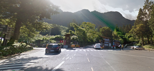 溪頭第一停車場,景觀門前集合