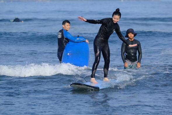 Enjoy the speed of surfing