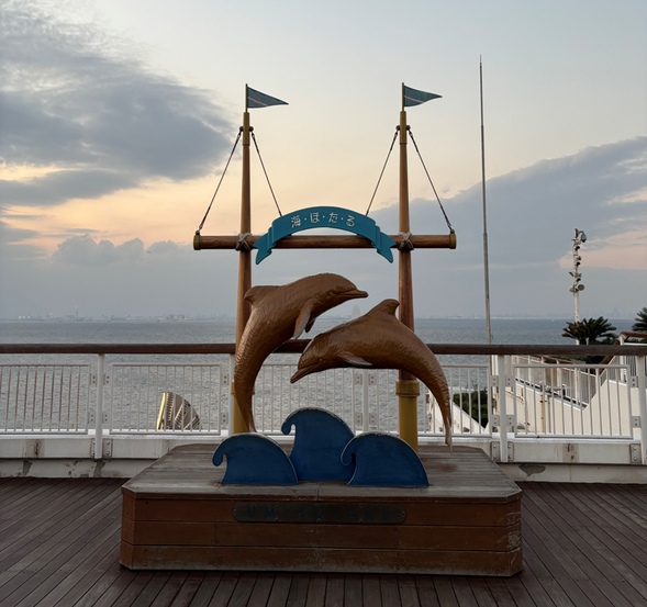 海ほたる 海に浮かぶパーキングエリアで休憩 ※道路状況により変更となる場合がございます。