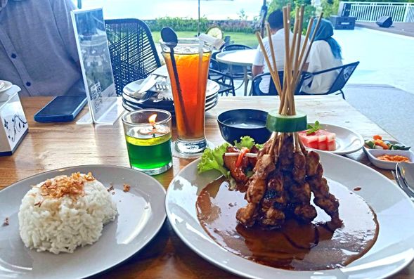 Pandawa Sea View 峇里島特色沙嗲午餐