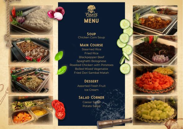 Pirate Dinner Cruis海盜船夕陽晚宴