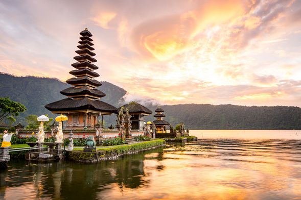 布拉坦水神廟 Ulun Danu Beratan Temple