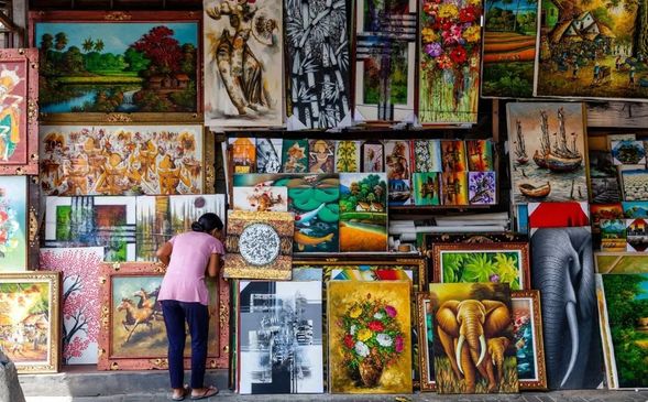 Sukawati Art Market 蘇卡瓦帝藝術市集