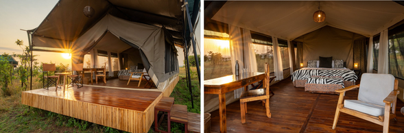 🛏️住宿:Nyikani Migration Camp((連住3晚-第二晚)
營地每年根據野生動物的遷徙路線移動兩次,確保賓客始終處於最佳觀賞位置。