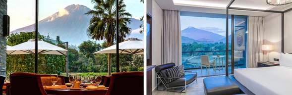 🛏️住宿:Gran Melia Arusha
位於 Arusha 的五星級飯店,飯店座落於大片咖啡與茶園中,可遠眺梅魯山,結合現代奢華設計與東非在地文化特色,為旅程揭開最舒適的序幕。
