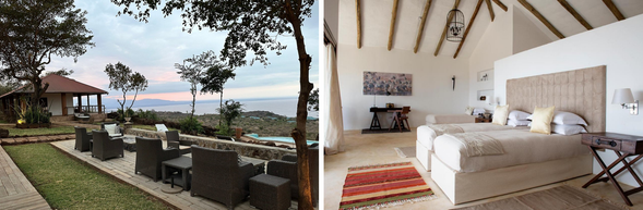 🛏 住宿:Mawe Mawe Manyara Lodge
位於大裂谷邊緣的湖景飯店,結合奢華設計與自然空間。設有無邊際泳池、寬敞湖景房與細膩服務,是旅程後段最適合療癒身心的空間。日落時分的景色極為壯觀,是拍照與沉靜的最佳時刻。