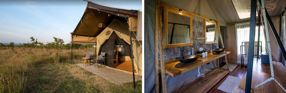 🛏️ 住宿:Nyikani Migration Camp(連住3晚-第二晚)
這裡距馬拉河不遠,是北塞倫蓋提觀察遷徙行為的絕佳據點。