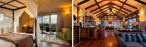 🛏️住宿:Lion Paw
不同於 Serengeti 的開闊草原,這裡是高地森林氣候
早晨常有薄霧瀰漫,氣溫涼爽,空氣帶著濕潤與松木氣息