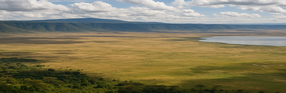 抵達坦尚尼亞 > 前往恩戈羅恩戈羅火山高原
經過長途飛行與轉機的洗禮,你終於踏上非洲大地—坦尚尼亞,展開一場令人難以忘懷的生命冒險。
在吉力馬札羅國際機場(JRO),導遊將熱情迎接你的到來,接著驅車前往世界自然遺產之一的恩戈羅恩戈羅保護區,沿途景色從城鎮與農田逐漸過渡為山丘與高地,非洲草原的氣息逐漸包圍你。