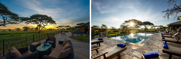 🛏️住宿:Karibu Sametu Camp
位於塞倫蓋提東側的高私密帳篷營地,遠離人群、貼近自然。營地規模小、服務溫馨,帳篷配有私人浴室、陽台與大床蚊帳,適合喜歡安靜與深度體驗的旅人。