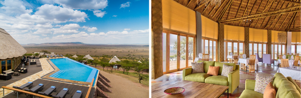 🛏 住宿:Lahia Tented Lodge(連住2天,第二晚)
繼續享受高地帳篷的靜謐夜晚。Lodge 內部設計結合現代與自然,晚餐後可坐在營火旁與嚮導聊聊白天見到的動物與遷徙故事,是許多旅人最喜歡的深夜時光。