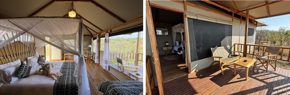 🛏️住宿:Tarangire View Tent
坐落於猴麵包樹與丘陵間,視野開闊、氛圍自然。
經典帳篷設計,保有Safari的純粹感。
在這裡,真正開始與草原相遇。