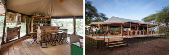 🛏️住宿:Baobab Lodge - Central Seronera (連住二晚-第二晚)
體驗舒適豪華的帳篷住宿,感受與大自然零距離的 Safari 魅力。
營地位於塞倫蓋提中央,野生動物經常在周圍活動,夜晚可在營火旁欣賞非洲星空。