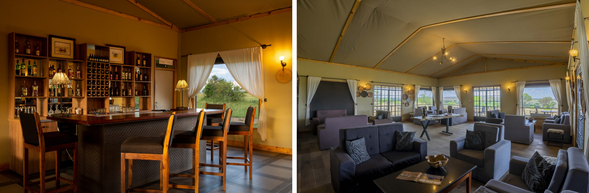 🛏️住宿:Karibu Mara River Camp(連住3晚-第二晚)
傍晚返回營地,在帳篷外看夕陽,分享這一天的震撼與收穫。