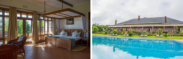 🛏️住宿:Ngorongoro Coffee Lodge (連住兩晚-第一晚)
位於 Karatu 咖啡莊園中,環境幽靜,綠意環繞。小木屋風格住宿溫馨舒適,並可欣賞咖啡園景致,是前往恩戈羅恩戈羅火山口前的理想住宿地點。