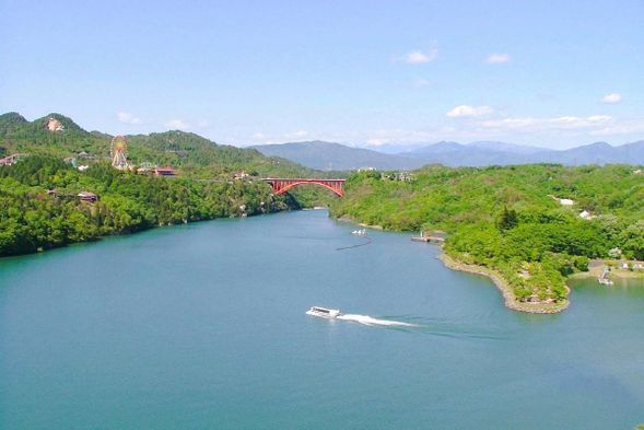 到達惠那峽觀景臺