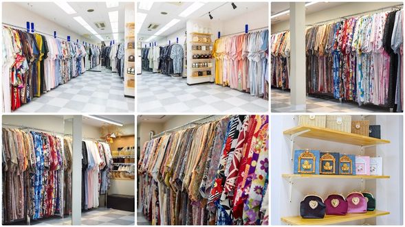 伏見稻荷旗艦店是普通和服體驗店營業面積的三倍,可同時容納100+人體驗,確保不會因店面狹小而影響體驗。