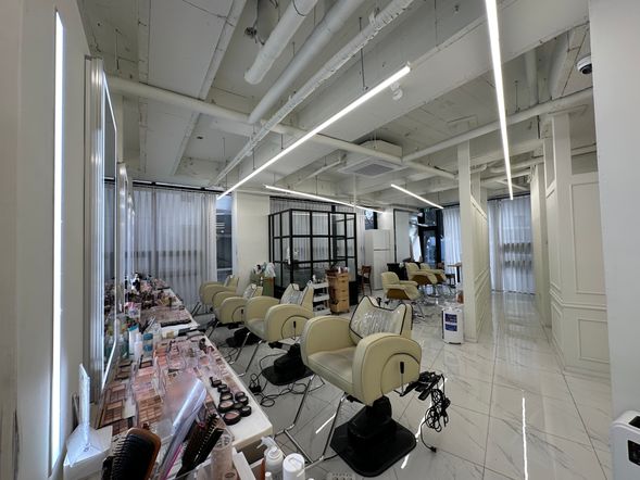 齊全的彩妝用品