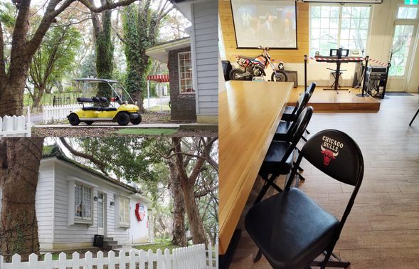 在這裡的每間餐廳內,都有濃厚的美國鄉村店面的小物裝點,可以自行一路探訪