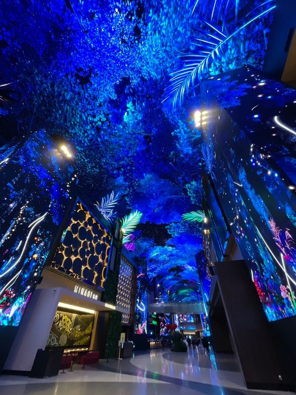 靠近仁川機場的景點 - Inspire 渡假村二樓數位大廳