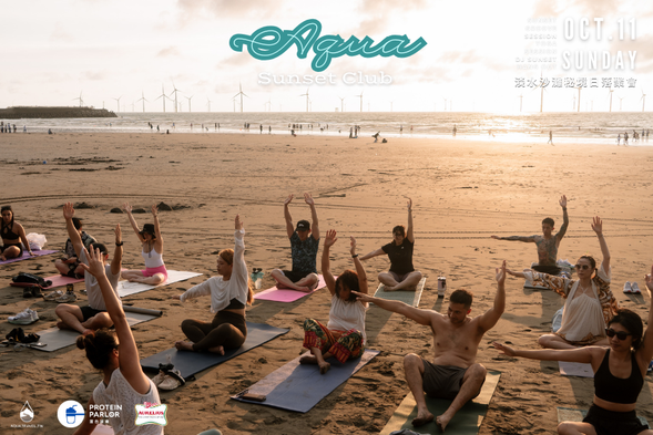 🧘 Sunset Yoga|在海風裡伸展,也在自然裡放鬆。