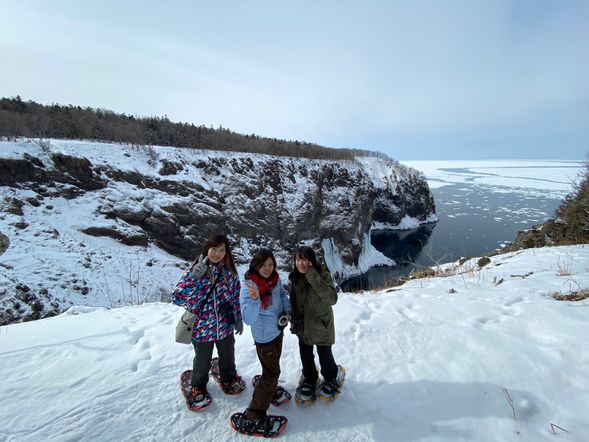 森歩き絶景スノーシューツアー