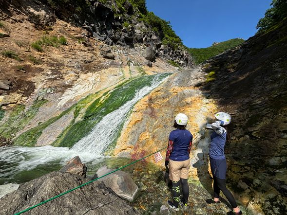 カムイワッカシャワークライミングツアー PM