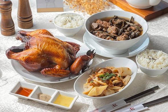 12:00-13:30 享用唐博福雙人烤雞餐!