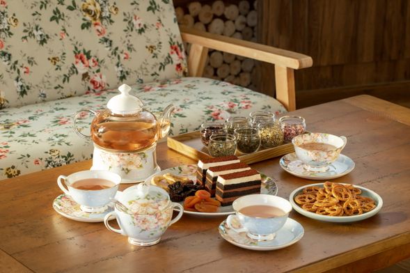 德國花草茶搭配歐洲貴族甜點