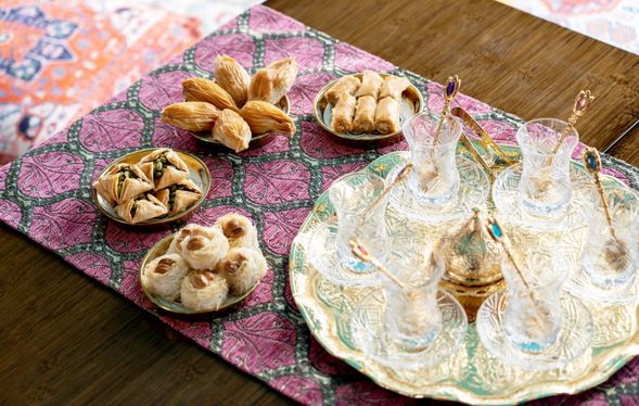 絕佳的風味體驗,華麗的視覺盛宴,臺灣客家茶文化館六國茶室土耳其館,等您來赴會。