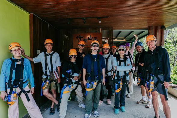 穿戴完成!前往體驗場域