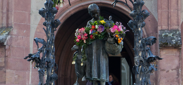 哥根廷#鵝女孩雕像