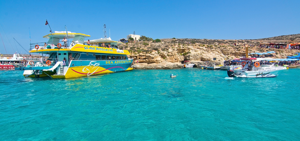 藍灣海洋公園#玻璃底船體驗