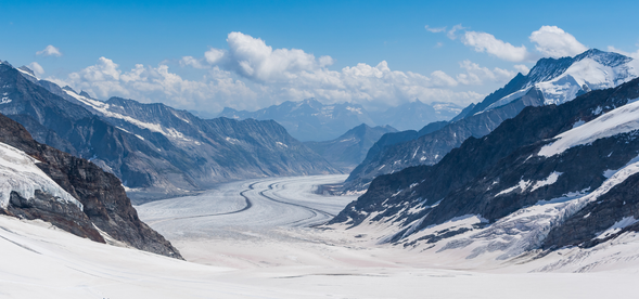 少女峰阿萊奇冰川
