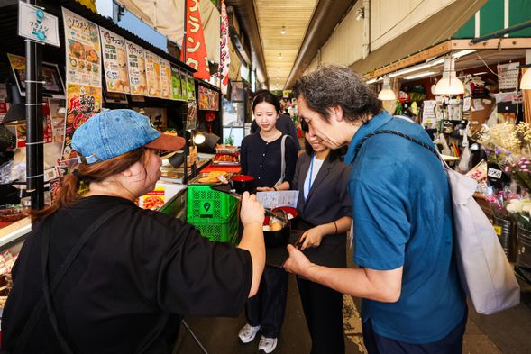 Visit the participating shops to create your very own original "Sorameshi"!