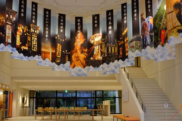 Wakura Onsen Omatsuri Hall
new tourist attraction where you can experience the real festival floats