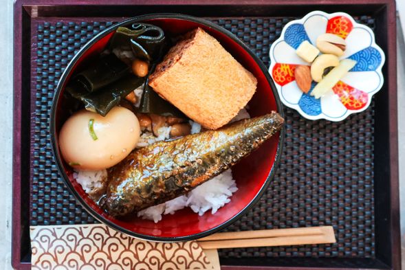 Snap a photo of your unique "Sorameshi" and share it with the world!