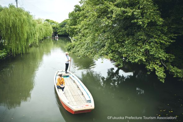 Yanagawa Canal Cruise (40~60min)
**During the summer (from July through September 15), the experience duration will be 40 minutes to prevent our customers from feeling unwell due to the heat