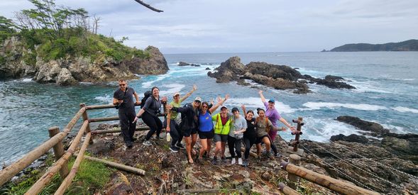 Japanese and Western buffet breakfast at the hotel
09:10
Depart hotel. Today we will hike around the Kesennuma Oshima Island, where you can see beautiful views of the bay from the lookout at Kameyama Mt.
~Michinoku Shiokaze Trail Tatsumaizaki - kameyama Mt ~
After lunch on the way to the trail, the tour ends after arriving at Sendai Station.