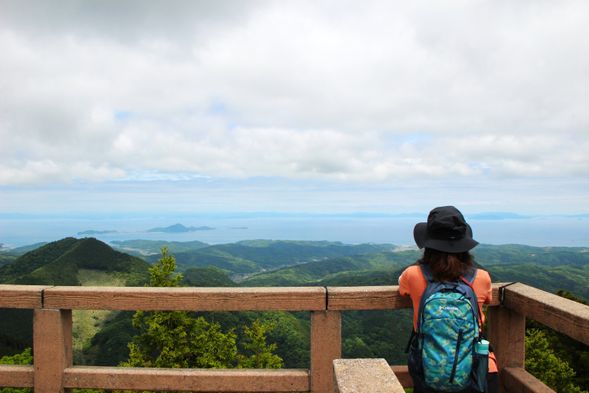 【Kunisaki's Mountain Temple Trek】Mt. Futago summit