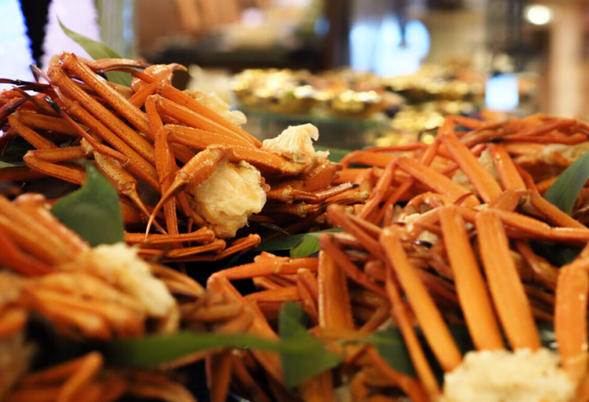 All-you-can-eat crab lunch buffet(60minutes)
