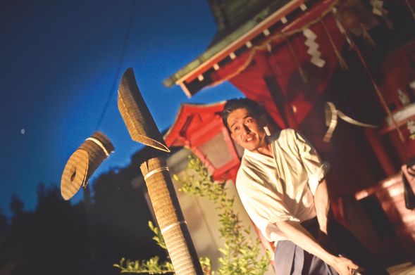 Arrive at Siroukunimitu (Swordmaker's workshop)
Japanese Sword Trial Cutting experience