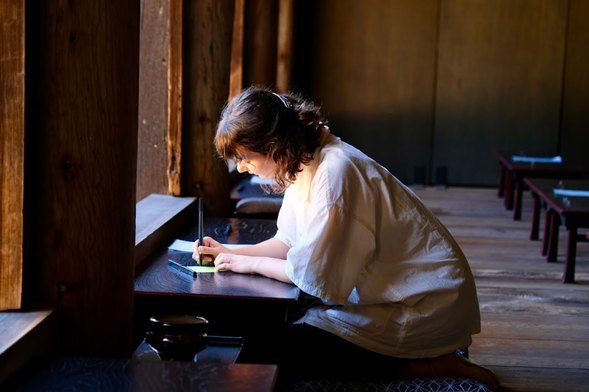 Syosya-zan Enkyo-ji Temple and Shakyo Experience(60min)