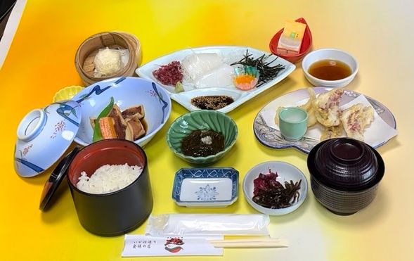 Genkai Fish Restaurant (Squid-themed lunch / approx. 60 minutes)